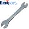 Flat Spanner 14 X 17mm Silver